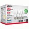 4Pk - Satco 9.5w 120v A19 LED Bulb E26 Base 5000k Natural Light - 60w-equiv